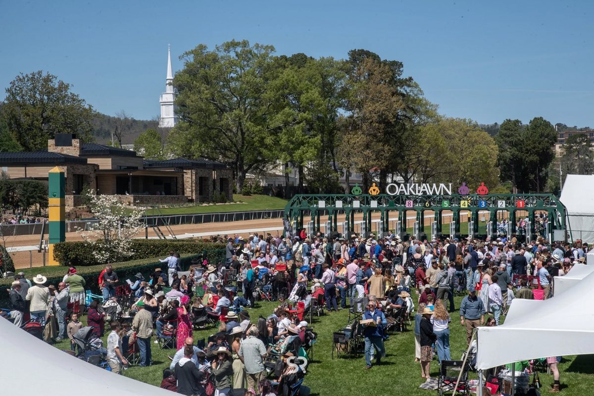 Oaklawn Racing Casino Resort panoramic view Hot Springs Arkansas