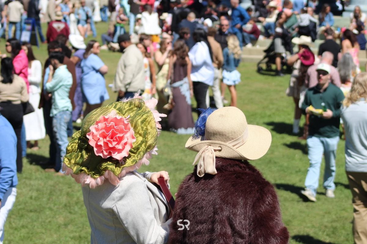 Derby hats at Oaklawn Racing Hot Springs Arkansas